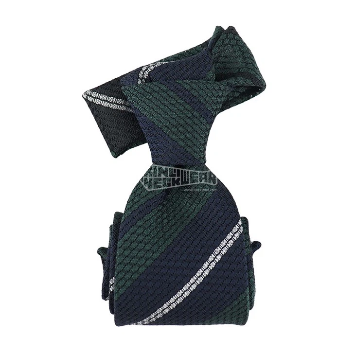 blue grenadine tie