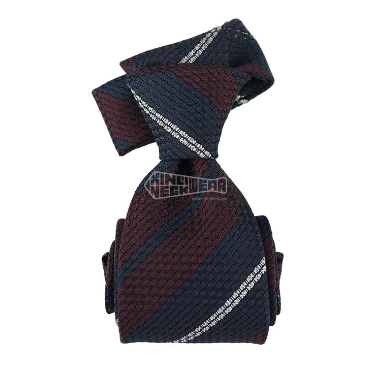 black grenadine tie