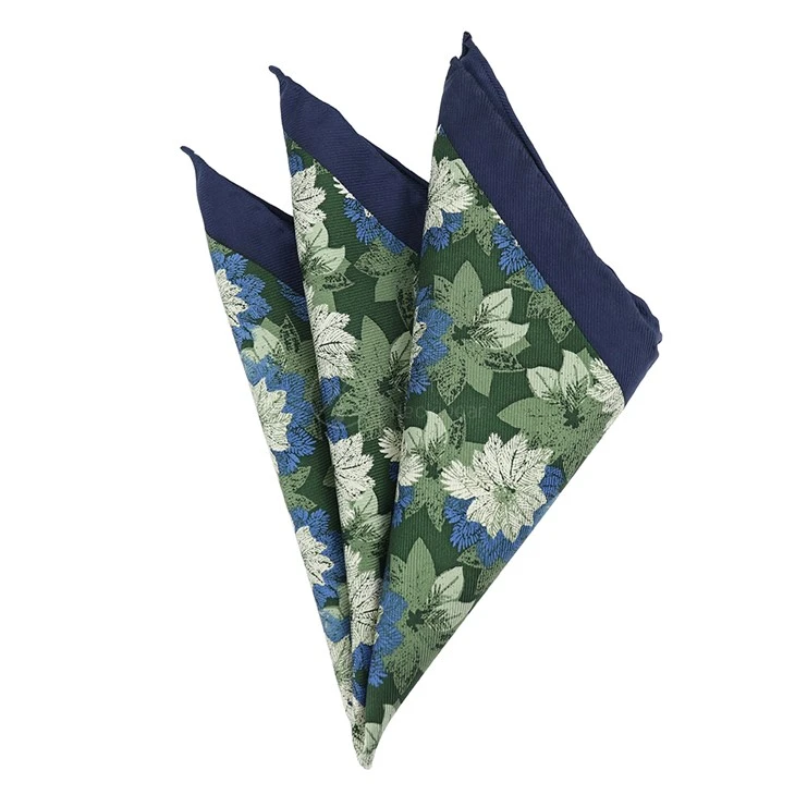 Hand Rolled Silk Pocket Square