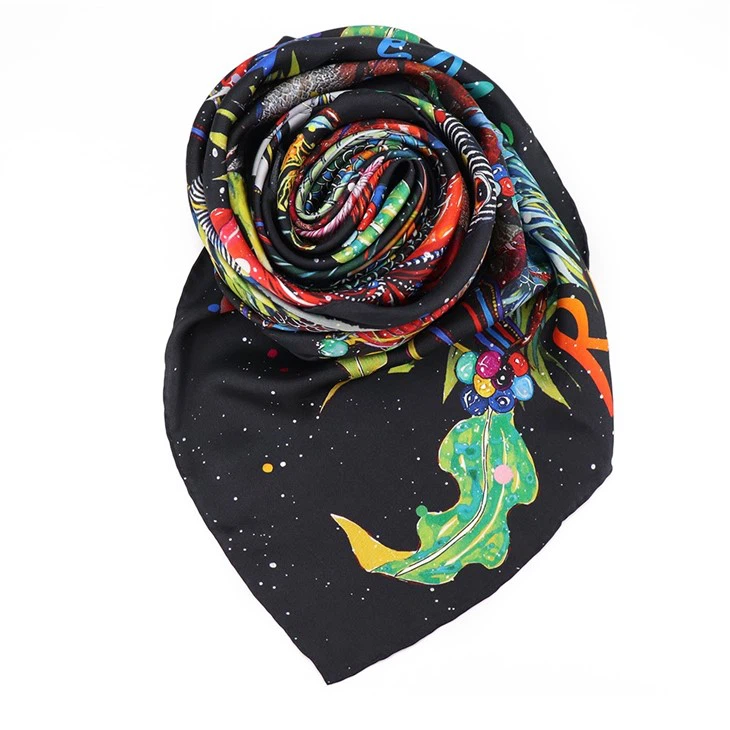 Big Square Silk Scarf