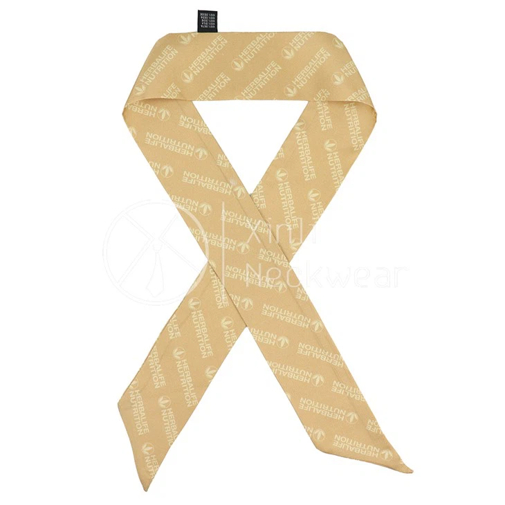 Narrow Silk Scarf