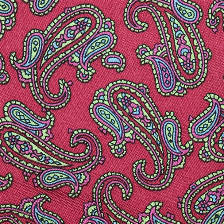 Silk Paisley Handkerchief